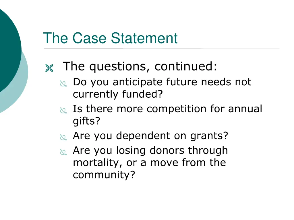 the case statement 1