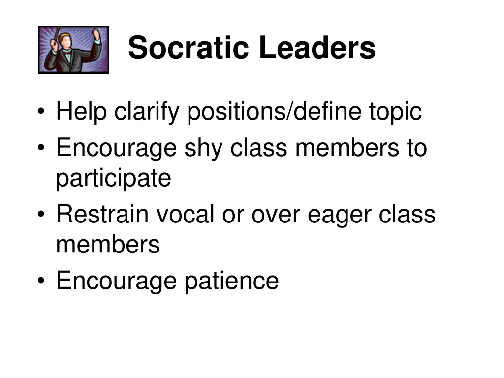 socratic leaders