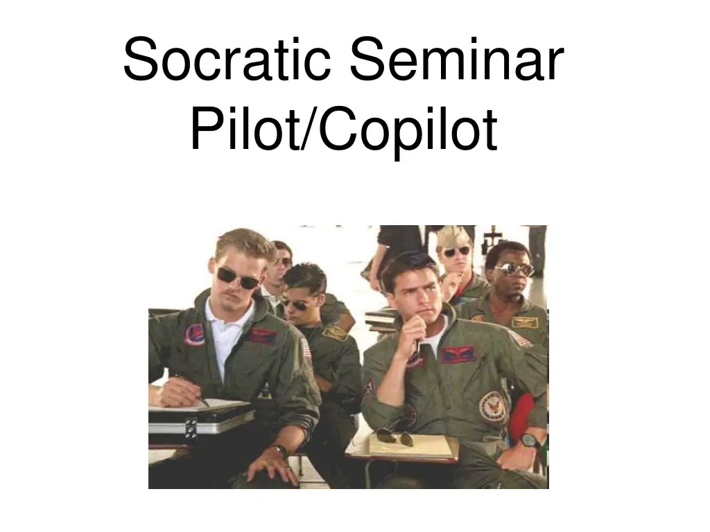 socratic seminar pilot copilot