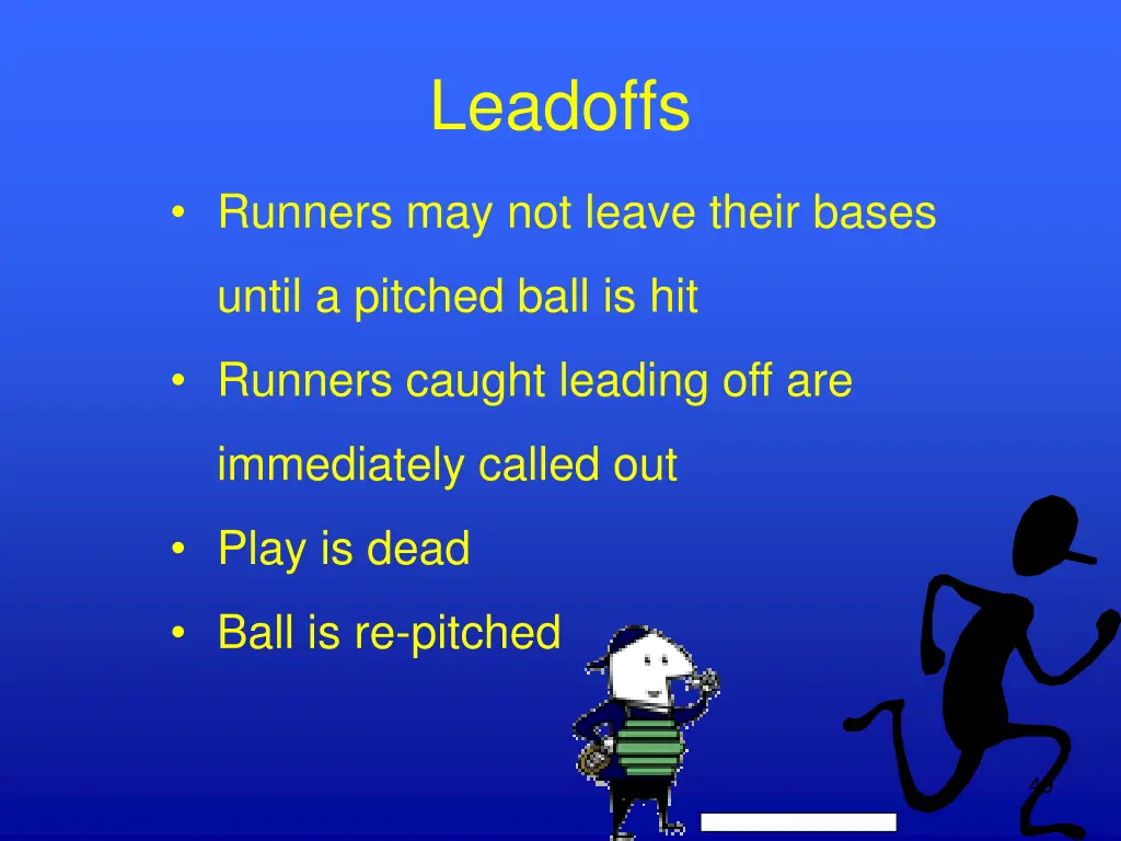 leadoffs