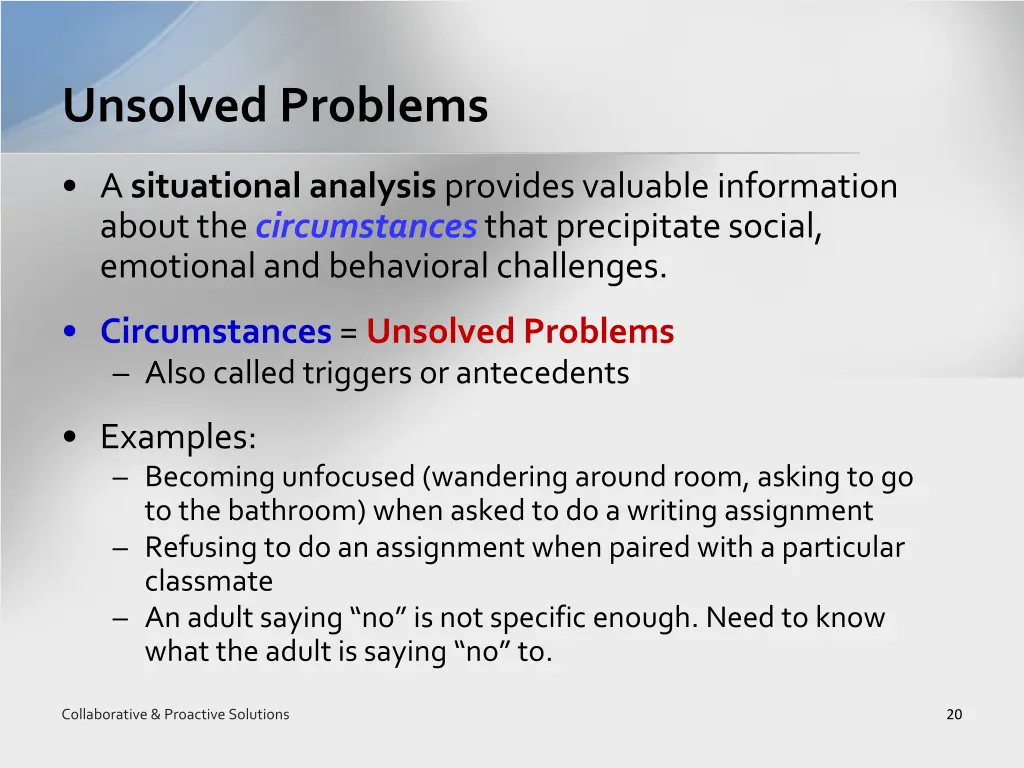 unsolved problems 3