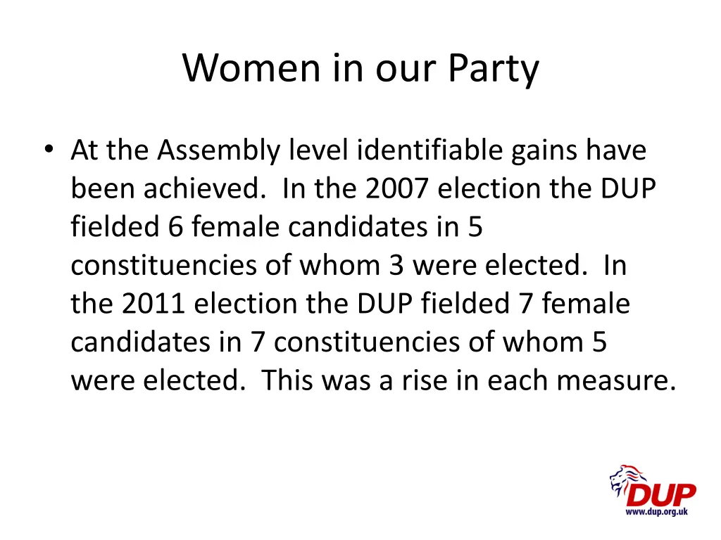 women in our party 3