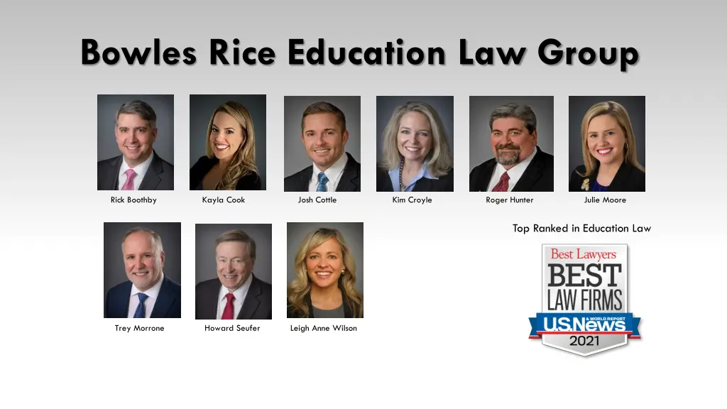 bowles rice education law group