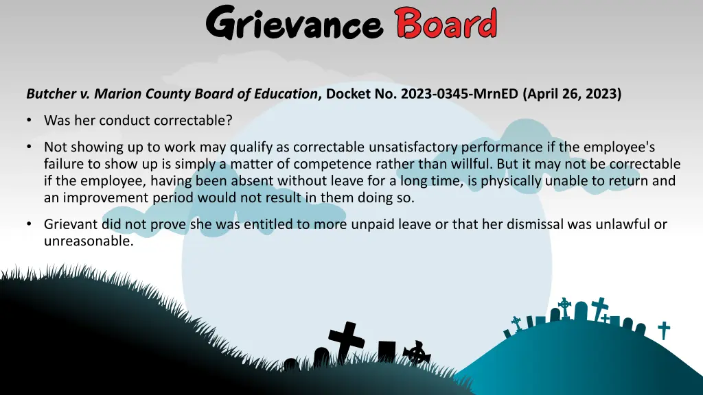 grievance board 5