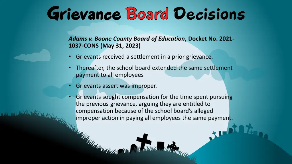 grievance board decisions 3