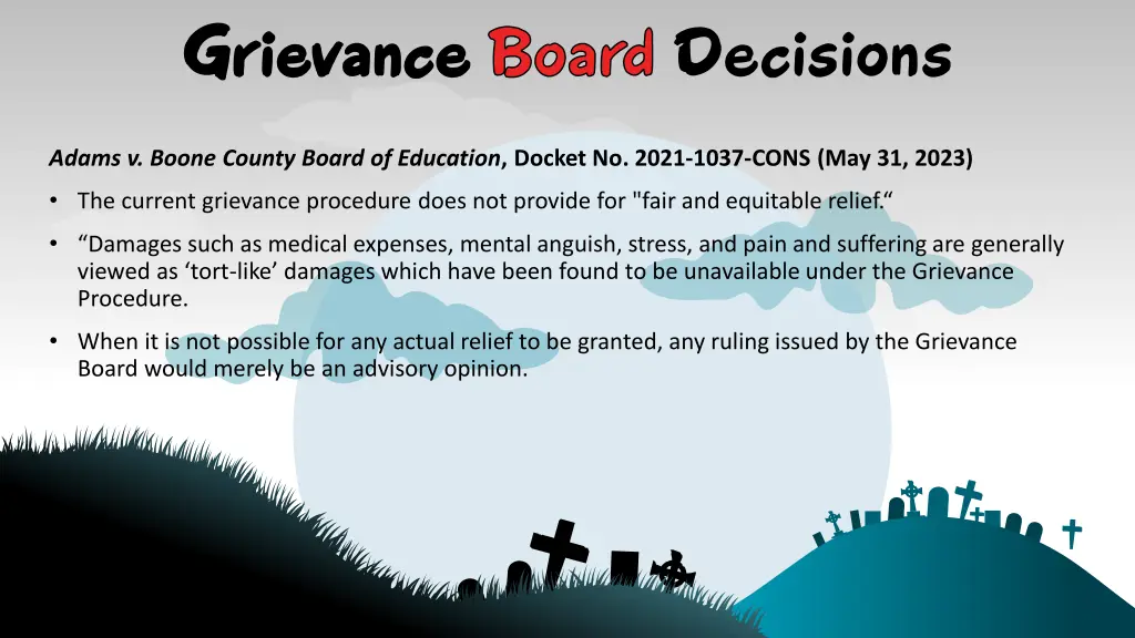 grievance board decisions 5