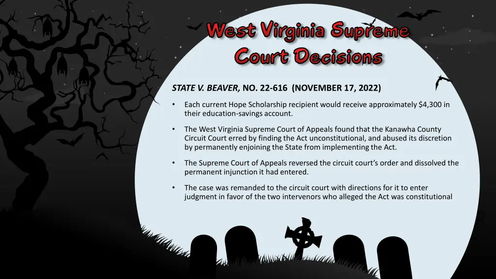 west virginia supreme court decisions 5