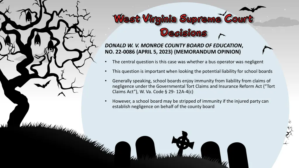 west virginia supreme court decisions 6