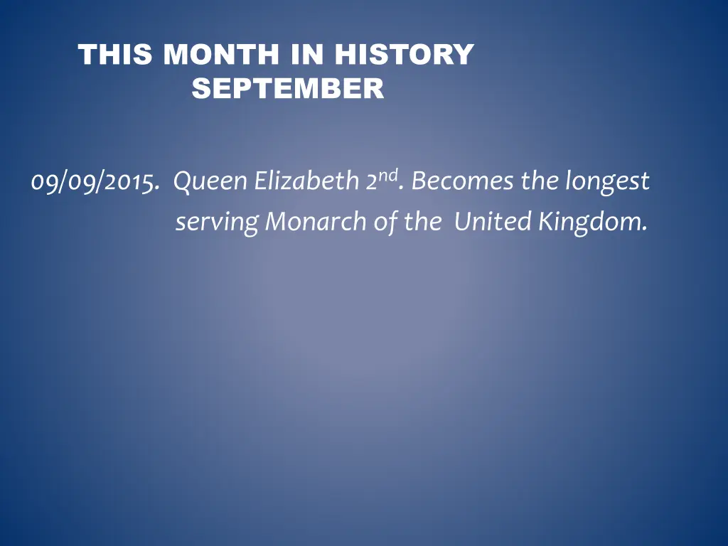 this month in history september 13