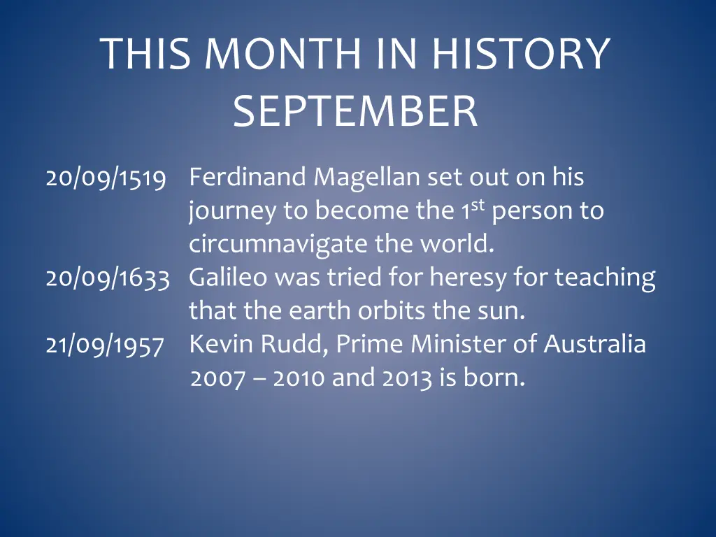 this month in history september 22