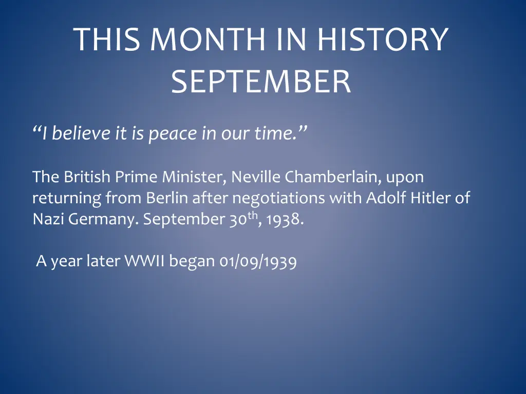 this month in history september 28