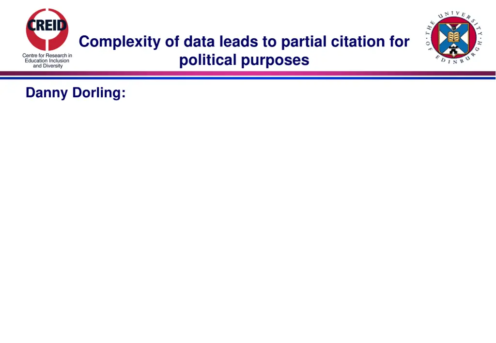 complexity of data leads to partial citation