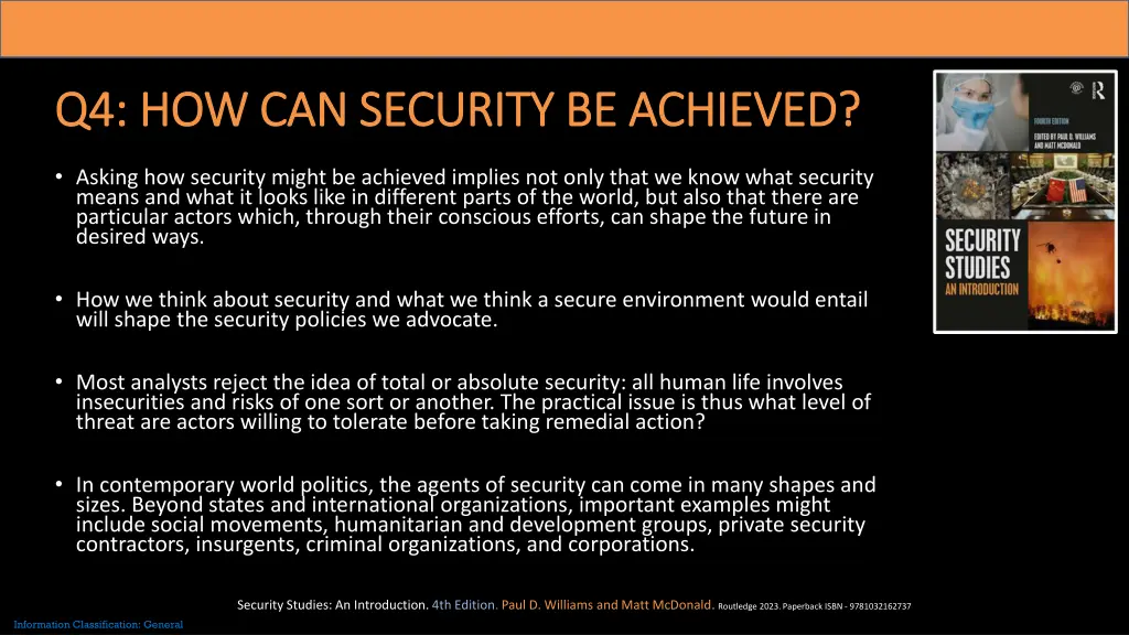 q4 how can security be achieved