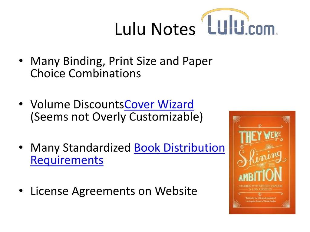 lulu notes