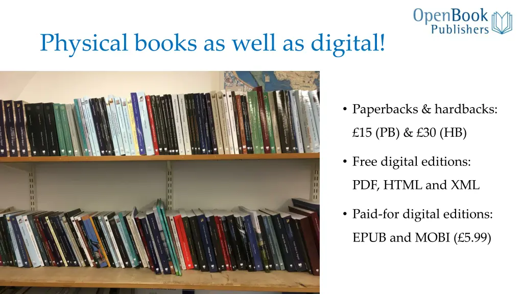 physical books as well as digital