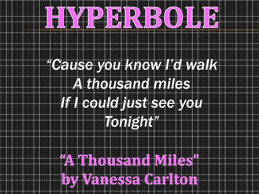 hyperbole 1