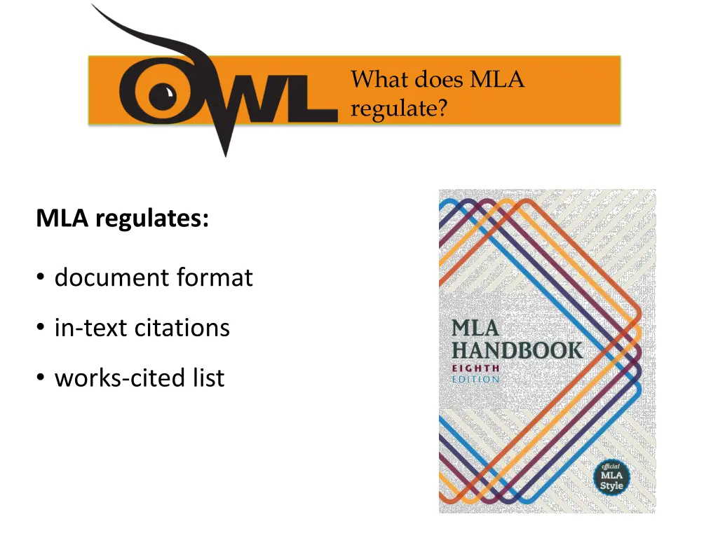 what does mla regulate