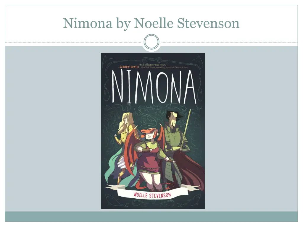 nimona by noelle stevenson