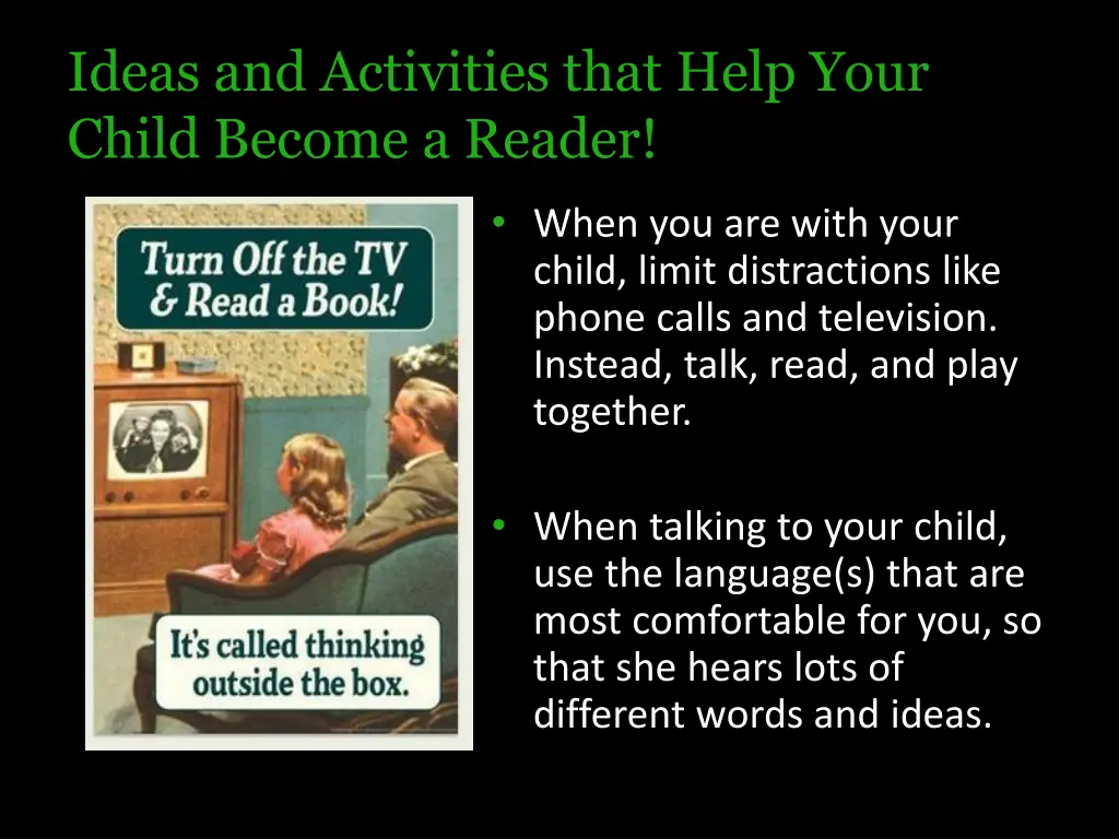 ideas and activities that help your child become