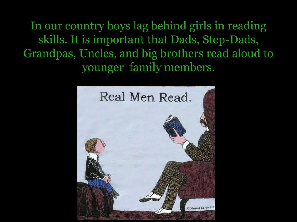 in our country boys lag behind girls in reading