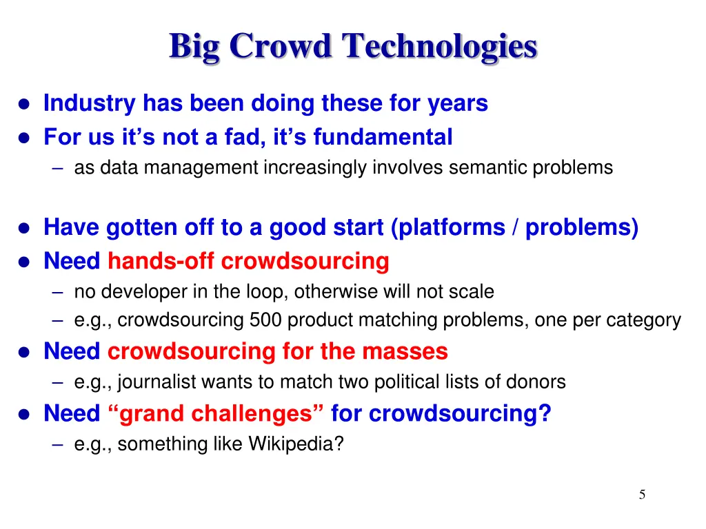 big crowd technologies