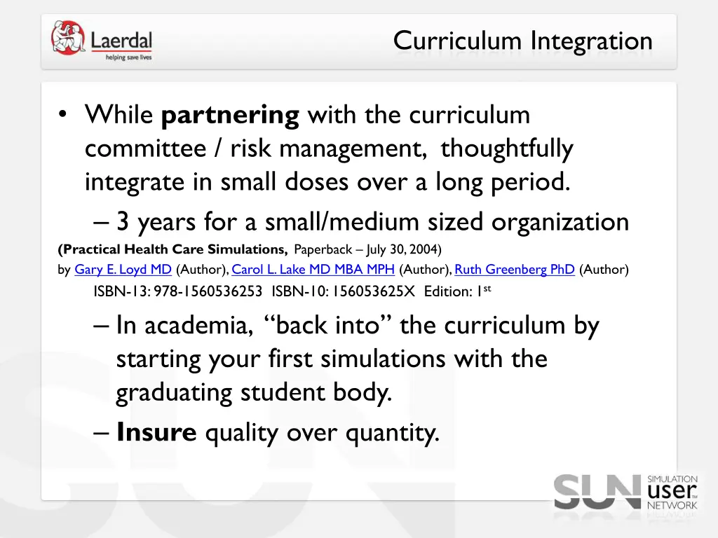 curriculum integration