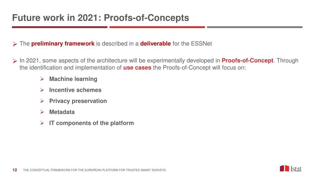 future work in 2021 proofs of concepts