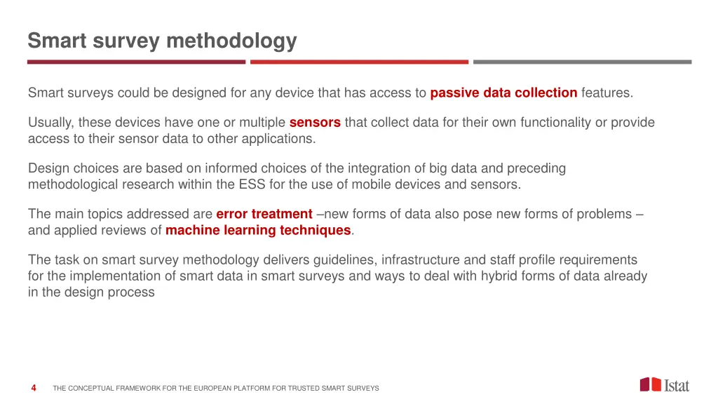 smart survey methodology