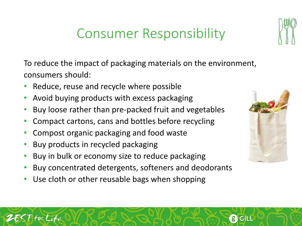 consumer responsibility