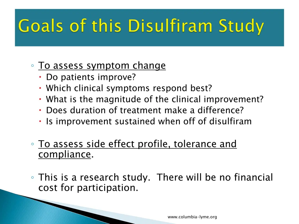 to assess symptom change do patients improve