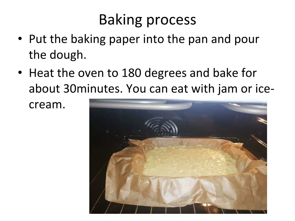 baking process