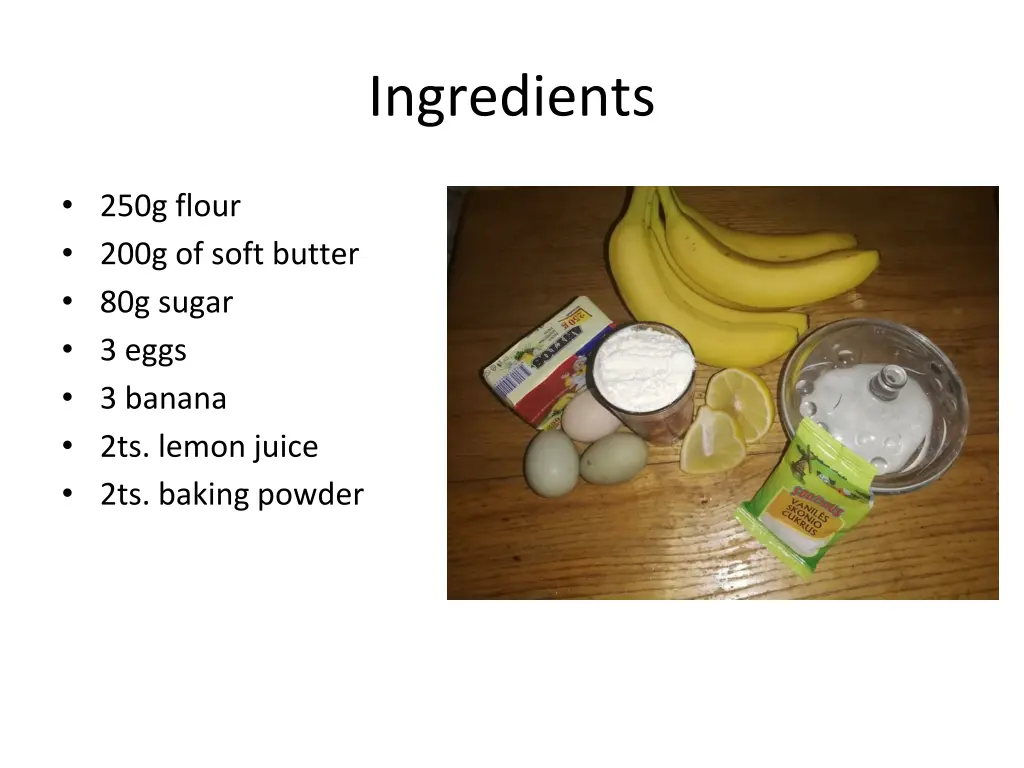 ingredients