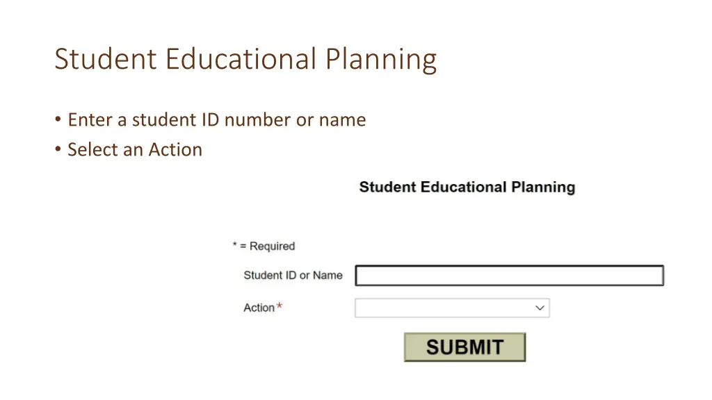 student educational planning 1