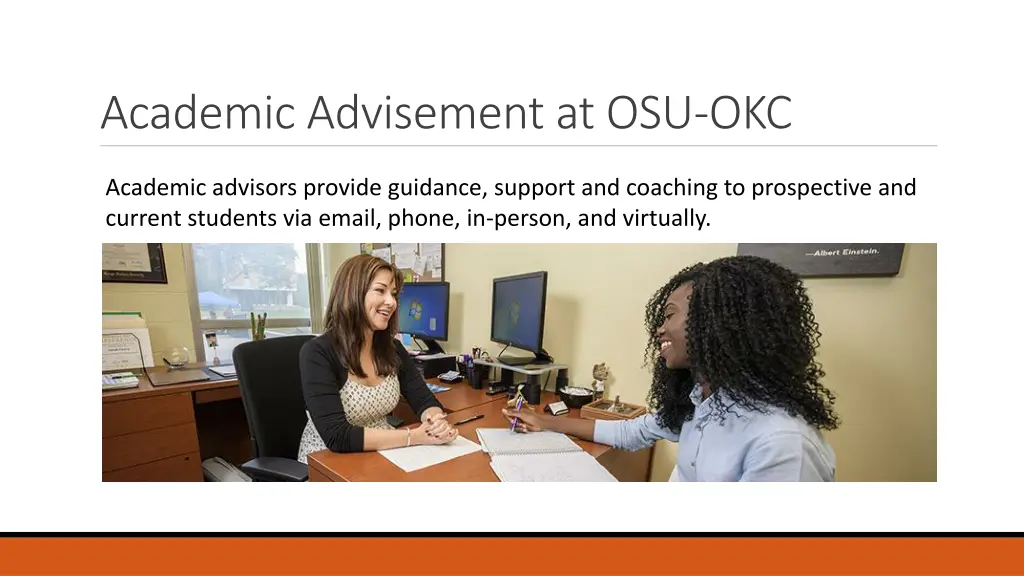 academic advisement at osu okc