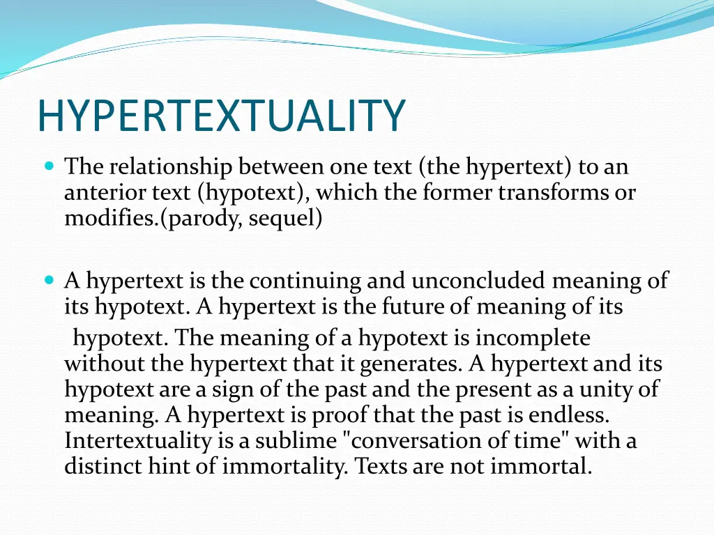 hypertextuality