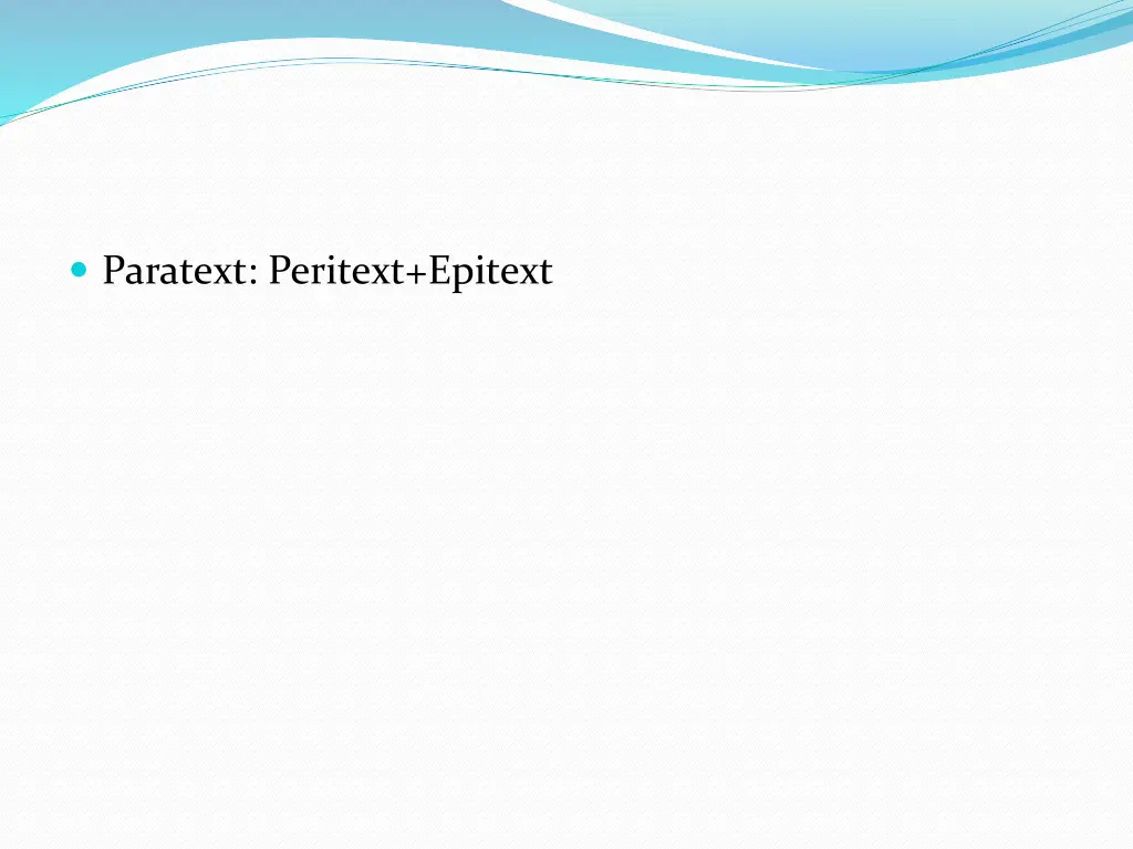 paratext peritext epitext