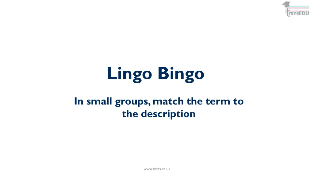 lingo bingo