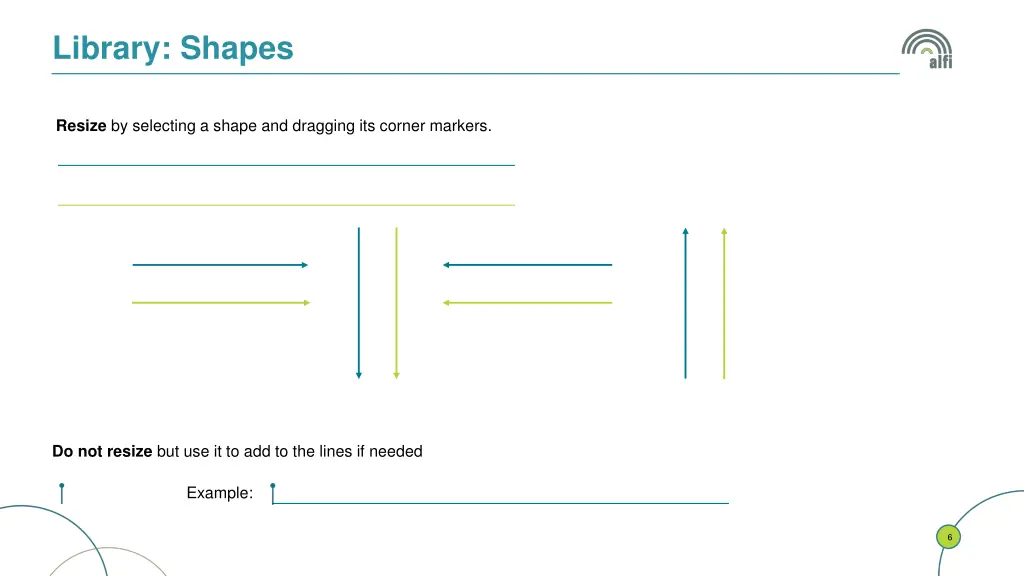 library shapes 3