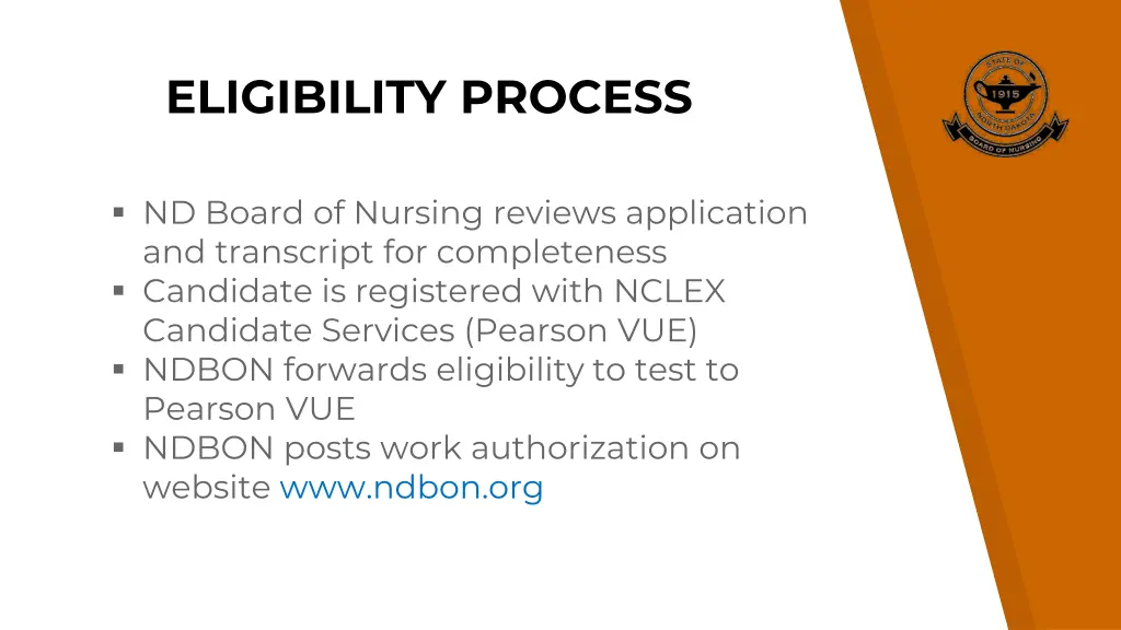 eligibility process