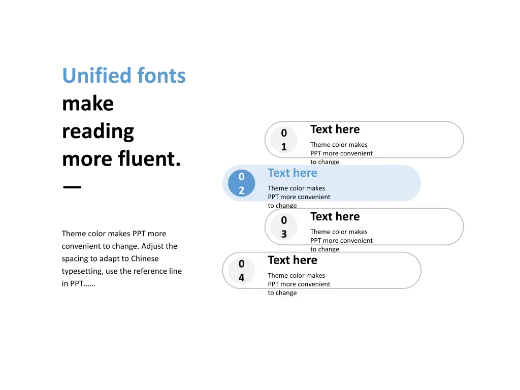 unified fonts make reading more fluent