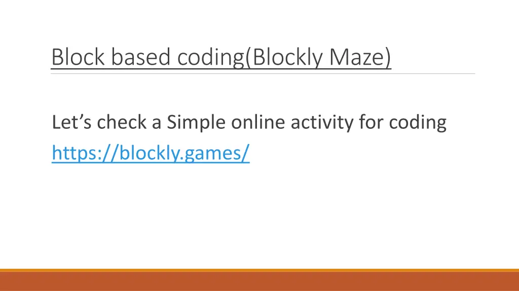 block based coding blockly maze