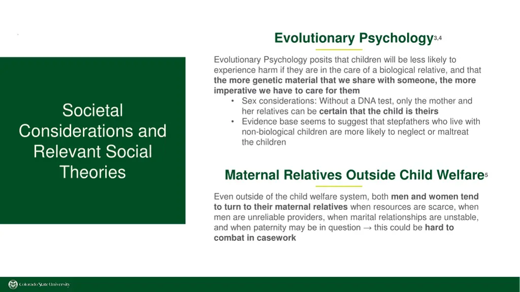 evolutionary psychology 3 4