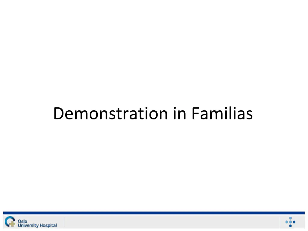 demonstration in familias 1