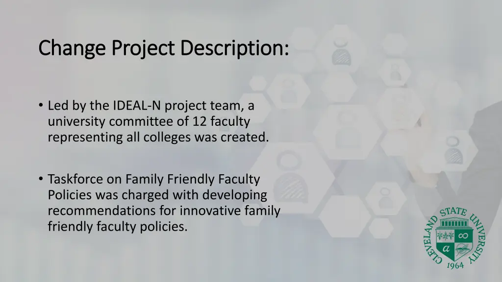 change project description change project