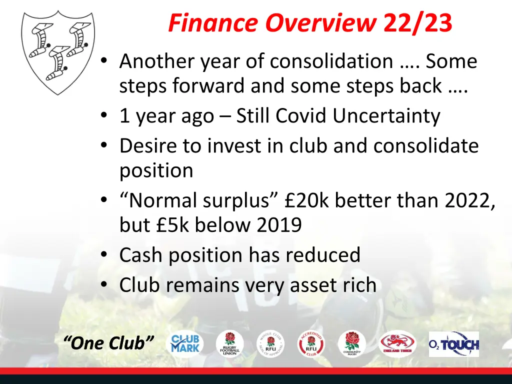 finance overview 22 23 another year