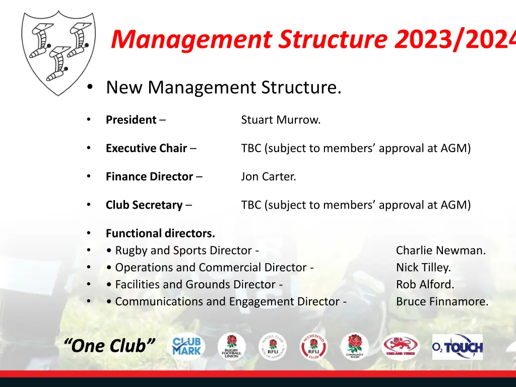 management structure 2 023 2024