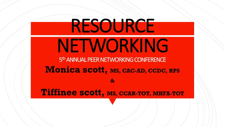 resource resource networking networking