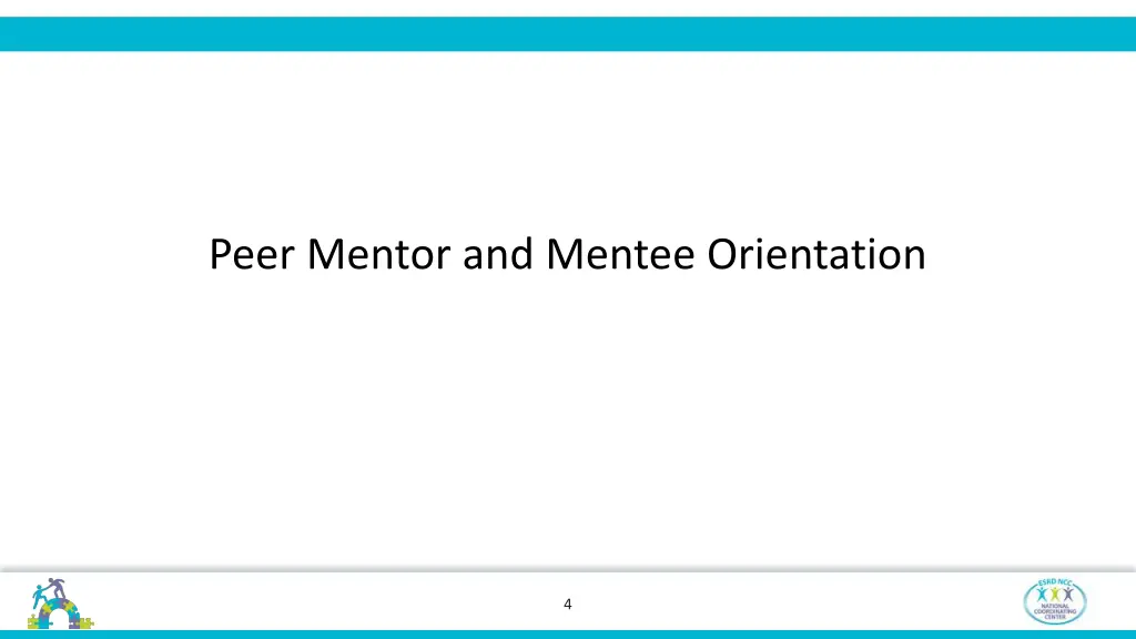 peer mentor and mentee orientation