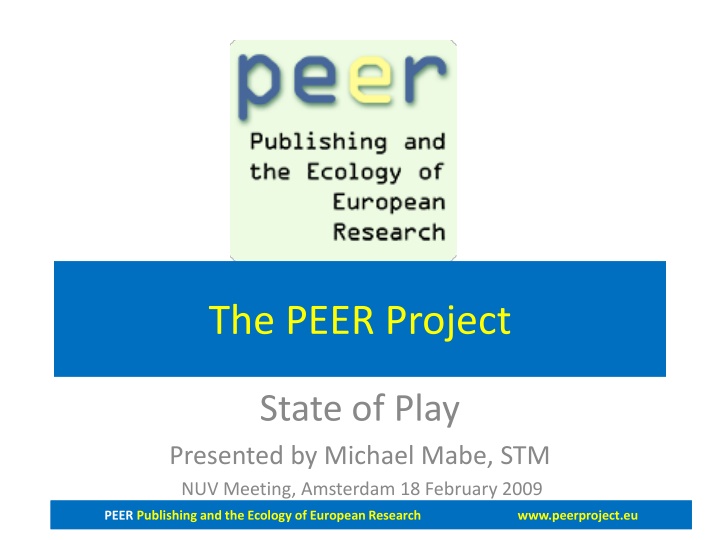 the peer project