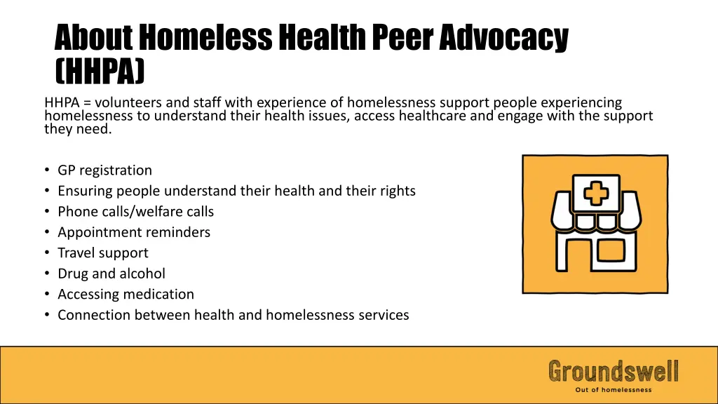 about homeless health peer advocacy hhpa hhpa